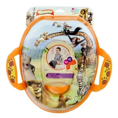 Dream Works Madagascar Soft Potty Seat Potty Training Toilet Seat 18m+