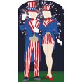 thumbnail image 1 of Aunt And Uncle Sam Stand-In Life-Size Cardboard Stand-Up, 1 of 1