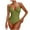 Green, variant on BeAi Pinup Fashion Swimsuits for Women Sexy Plus Size 3 Piece Bathing Suits Cover Ups for Swimwear Women Two Piece Sexy Monokinis for Women Twist Front Adjustable Spaghetti Straps Previous Orders