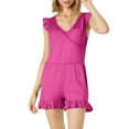 thumbnail image 1 of QHFBli Swim Romper with Built in Bra and Pockets Swim Dress Modest One Piece Swimsuit Full Coverage Bathing Suit, 1 of 6