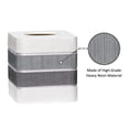 thumbnail image 2 of Resin Tissue Box Cover for Modern Home Decor - Minimalist Square Tissue Box Holder for Guest Room, Bedroom, Bathroom, Tabletop & Office - Durable and Aesthetic Tissue Holder, Modern, 2 of 5