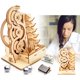 thumbnail image 1 of Rompecabezas de madera 3D Marble Run Kit de modelo de bricolaje Juegos de manualidades Juguetes educativos de construcción mecánicos de madera STEM Proyectos de experimentos científicos Rega, 1 of 5