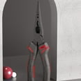 thumbnail image 2 of Deli Long Nose Electrical Pliers, Cutter & Crimper, Solid & Stranded Wire, Diagonal Pliers 6 Inches And 8 Inches, Hand Tool, 2 of 3