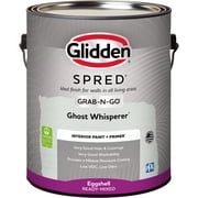 Glidden Spred Grab-N-Go Ghost Whisperer / Gray, Blue Eggshell Interior Paint with Primer, 1 Gallon