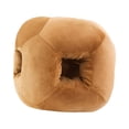 thumbnail image 2 of Billuyoard Almohada para dormir, almohadas suaves y cómodas de algodón para el cuello, cama de para la escuela, cojín para dormitorio de Suministros térmicos Marron oscuro, 2 of 6