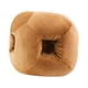thumbnail image 1 of Advancent Almohada de descanso para dormir, almohadas suaves y cómodas de algodón para el cuello, sofá de escolar, cojín para estudiantes, Suministros térmicos Marron oscuro, 1 of 6
