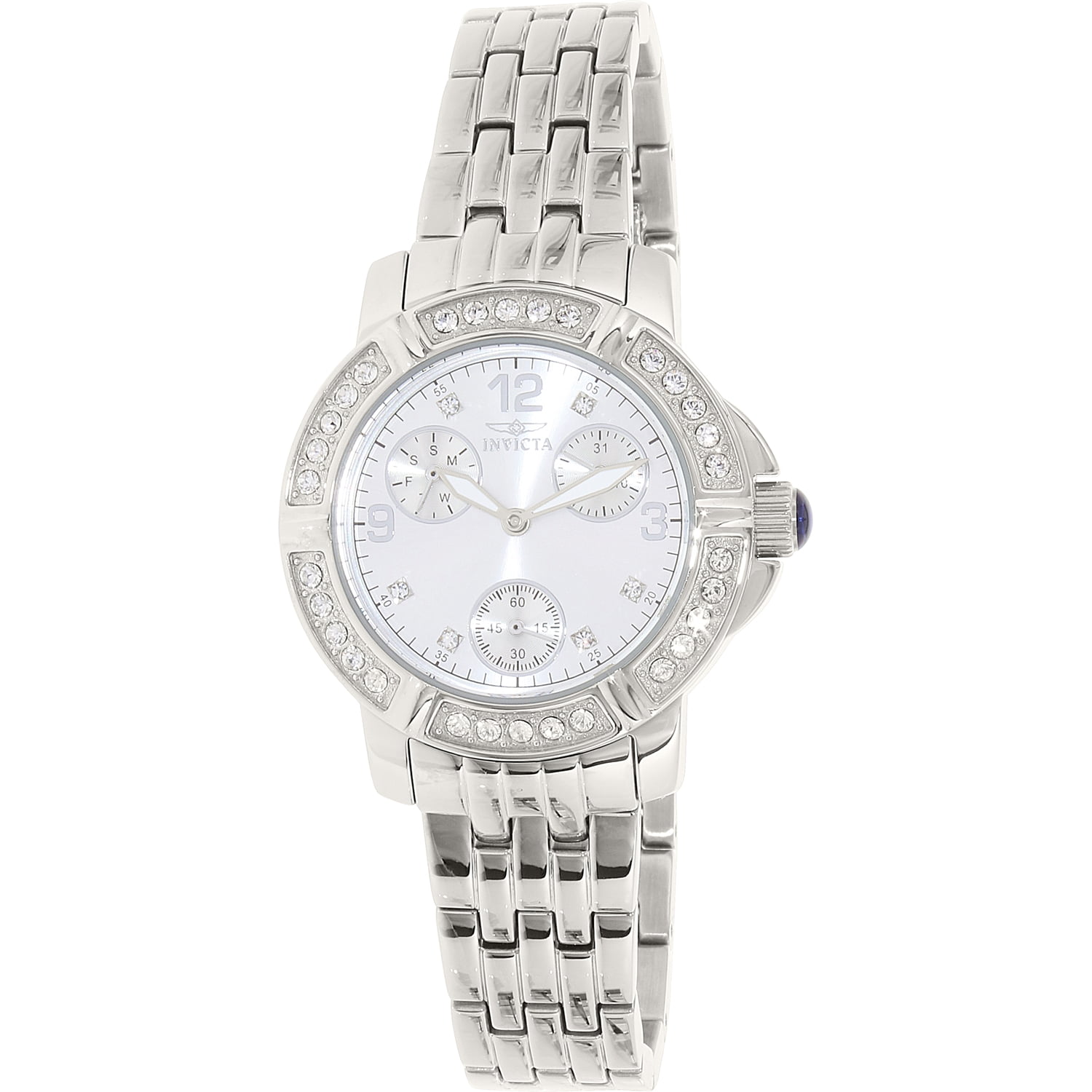 Invicta Women's Angel 18963 Silver Stainless-Steel Quartz Fashion Watch ...
