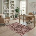 thumbnail image 2 of ODIKA Pink Abstract Leopard Print Spotted Cheetah Tiger Mixed Zebra for Dorm Room, Small Living Apartment, Stain Resistant Low Profile, 2 of 7