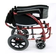 thumbnail image 5 of Silla de ruedas manual ergonómica ultraligera Karman Healthcare S-115-TP, color plata perla, ancho del asiento de 45 cm, 5 of 5