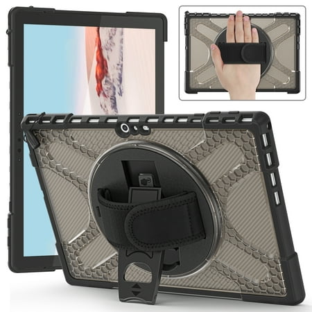 Armor Case Designed for Microsoft Surface Pro 7 Plus 12.3 inch  Pro 7  Pro 6  Pro 5  Pro 4  with Hand Strap Heavy Duty Protection Kickstand Shockproof Military Drop Tested Rugged Case (Darkbrown) price history on PriceWatchPro