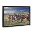 thumbnail image 4 of Stupell Industries Hurry Up & Wait Animals & Insects Painting Black Floater Framed Canvas Art Print Wall Art, 31 x 21, 4 of 10