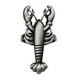 thumbnail image 2 of Fennco Styles Coastal Lobster Metal Napkin Rings, Set of 4 - Pewter Napkin Holders for Home Décor, Nautical Themed, Dining Table, Banquets and Special Occasions, 2 of 2