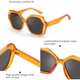 thumbnail image 4 of Retro  Hexagonal Sunglasses for Women  UV400 Protection, 4 of 6