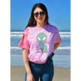 thumbnail image 2 of I Like Your Planet Tie Dye Cyclone Women -Smartprints Designs, Female Medium, 2 of 4