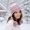 Pink, variant on Women's Girls Cute Winter Cozy Earflap Knitted Pom Pom Ski Cap Hat Beanies (Khaki)