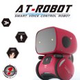 thumbnail image 4 of Interactive Educational Robot Toy for Kids 3+, AT001 English Version with Voice Repeat, Touch, Dancing & Recording Functions, Volume Control, LED Eyes, Battery-Powered (Yellow, 3 AA Batteries, 4 of 6