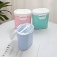 thumbnail image 3 of Miangastore 1pc Large Capacity Milk Powder Box Sealed Storage Tank Storage Container Multifunctional Sealed Box for Home (L Sky-blue), 3 of 8