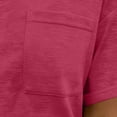thumbnail image 6 of GUACER Womens T Shirts Trendy V Neck Short Sleeve Blouses Relaxed Fit Pocket Casual Tee Tops, 6 of 7