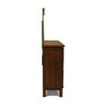 thumbnail image 5 of New Classic Furniture Cagney 6-Drawer Solid Wood Dresser in Chestnut, 5 of 6