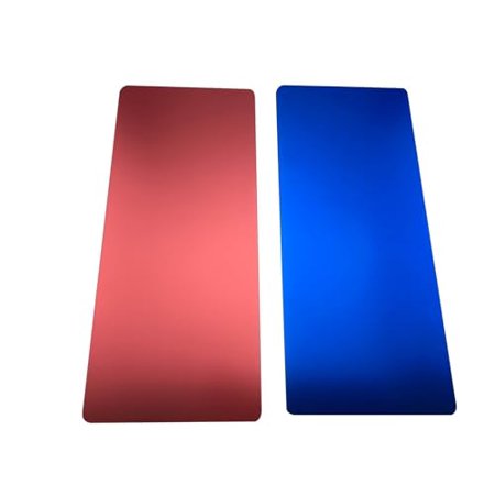 Metal Panels 0.5mm Thick 5052 Anodized Aluminium Sheet H32 H24 Engraving Marking Colorful Stamped Decorative Textured siding Sheets (Color : Gold, Size : 0.5x300x300mm 1pcs)