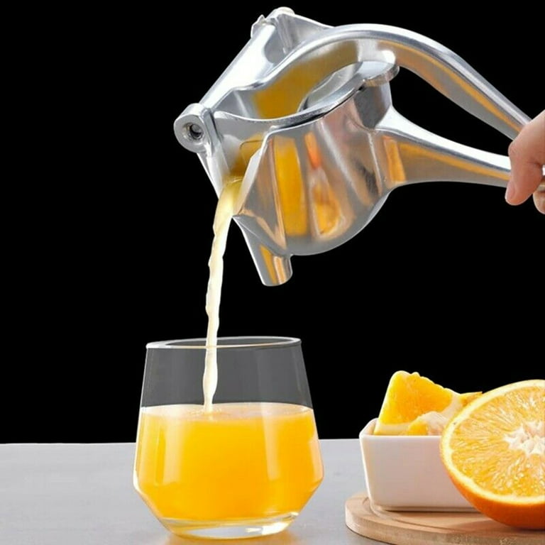  QIECAI Manual Citrus Juicer, Hand Juicer Machines with Cleaning  Brush Portable Juicer Squeezer for Orange, Lemon, Lime, Easy to Clean,  Large Capacity Orange Juicer: Home & Kitchen