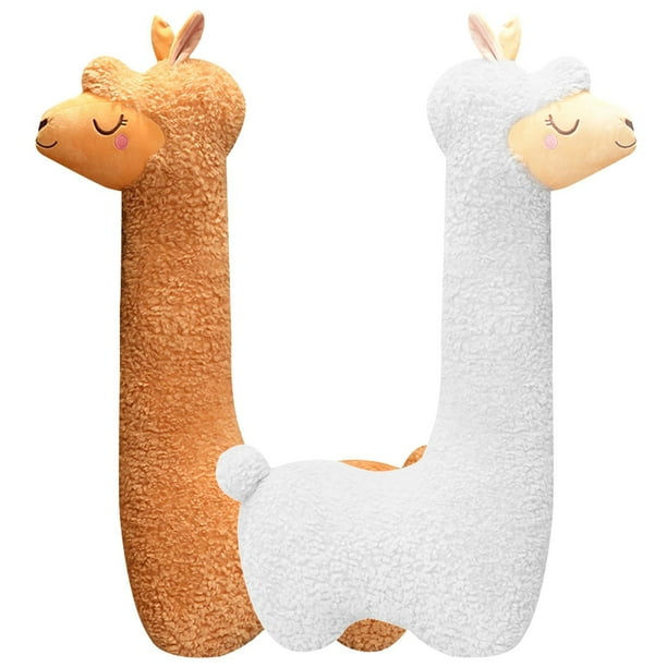 Alpaca Plush Pillow | Llama Body Pillow for Kids | Large Fluffy Sheep Stuffed Cuddly Animal Pillows Christmas Birthday Gift for Adults Children Girls Boys Alpaca Plush Pillow | Llama Body Pillow for Kids | Large Fluffy Sheep Stuffed Cuddly Animal Pillows Christmas Birthday Gift for Adults Children Girls Boys