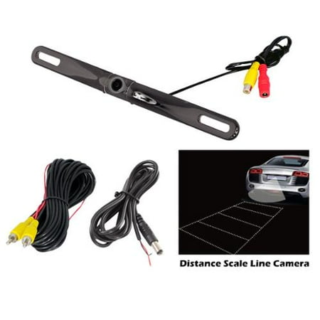 Pyle License Plate Camera (Zinc Black Chrome)