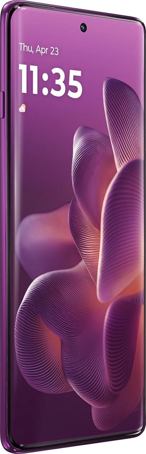 Motorola Moto Edge 60 Pro 5G Ai Tmobile Mint Tello & Global 512GB+12GB NFC 50MP Triple Cam Dual Sim 6.7" XT2507-1 Latino American Version Pantone Sparkling Grape