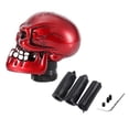 thumbnail image 2 of Gear  Knob Lever, Skeleton Skull Head Car Modified Gear  Knob Stick Lever Shifter, Universal  Knob Cover Handbrake Grip Interior Decor For Any Vehicle With Gear  Knob, 2 of 8