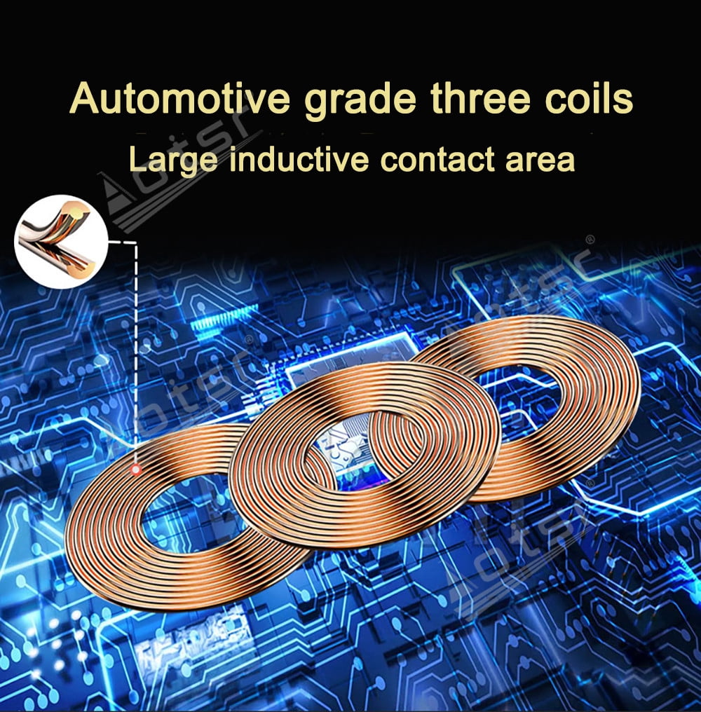 Aotsr AI car Auto wireless charger for Audi Q7 2020-2022 Intelligent Infrared Fast Wireless Charging