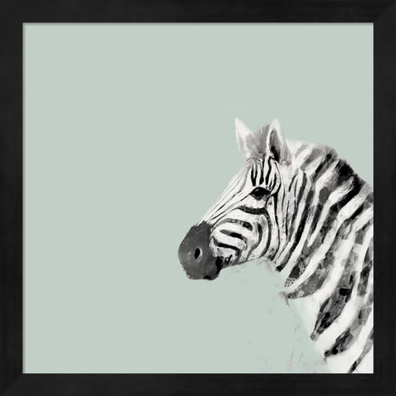 Pop Safari II by Victoria Borges, Framed Wall Art, 13.25W x 13.25H