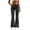 Dark Gray, variant on Women's High Waisted Flare Sweatpants, Y2K Flared Leggings for Women, Baggy Bell Bottom Yoga Pants with Drawstring, Comfy Polyester Cotton Blend Sport Lounge Pants for Athletic,Gym,Daily Wear Black
