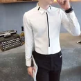thumbnail image 5 of Camisa de hombre de negocios, formal, blanca, para oficina, de marca, barata y genial, estilo coreano, de algodón, de diseñador Trendyol, 5 of 5