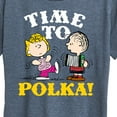thumbnail image 3 of Peanuts - Time To Polka - Women's Short Sleeve Graphic T-Shirt, 3 of 6
