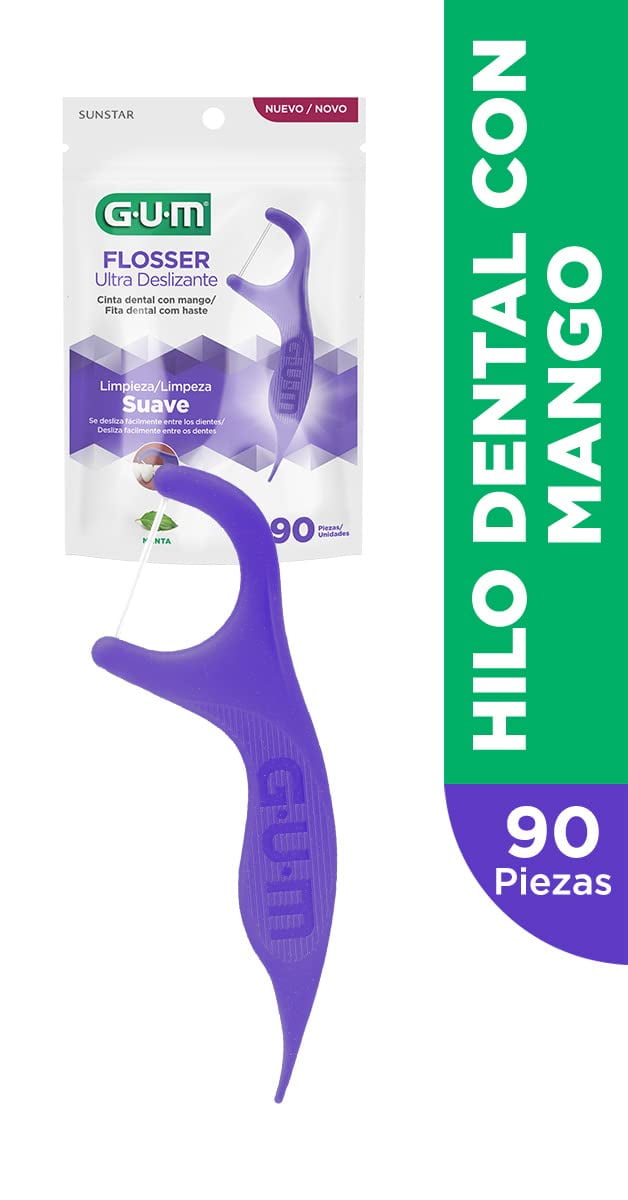 Gum Comfort Slide Flosser Picks Fresh Mint 90 Count