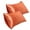Orange, variant on NSESSHome 2Pcs Satin Pillowcase for Hair and Skin Queen, Silky Pillowcase with Envelope Closure, Similar to Silk Pillow Cases, Gifts for Women Men, 20x25 Inches