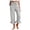 Khaki, variant on Women’s Linen Capri Pants High Waisted Lightweight Drawstring Wide Leg Flared Ruffle Hem Palazzo Pants with Pocket