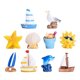 thumbnail image 2 of 10pcs Mini Resin Sculptures for Fish Tank Decoration – Lifelike, Safe Aquarium Ornaments for Enhancing Aquatic Environments – Mixed Style, 2 of 4