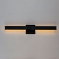 thumbnail image 4 of E41343-BK ET2 Lighting Alumilux Line - 24 Inch 13W 2 LED Outdoor Wall Sconce-Black Finish, 4 of 5