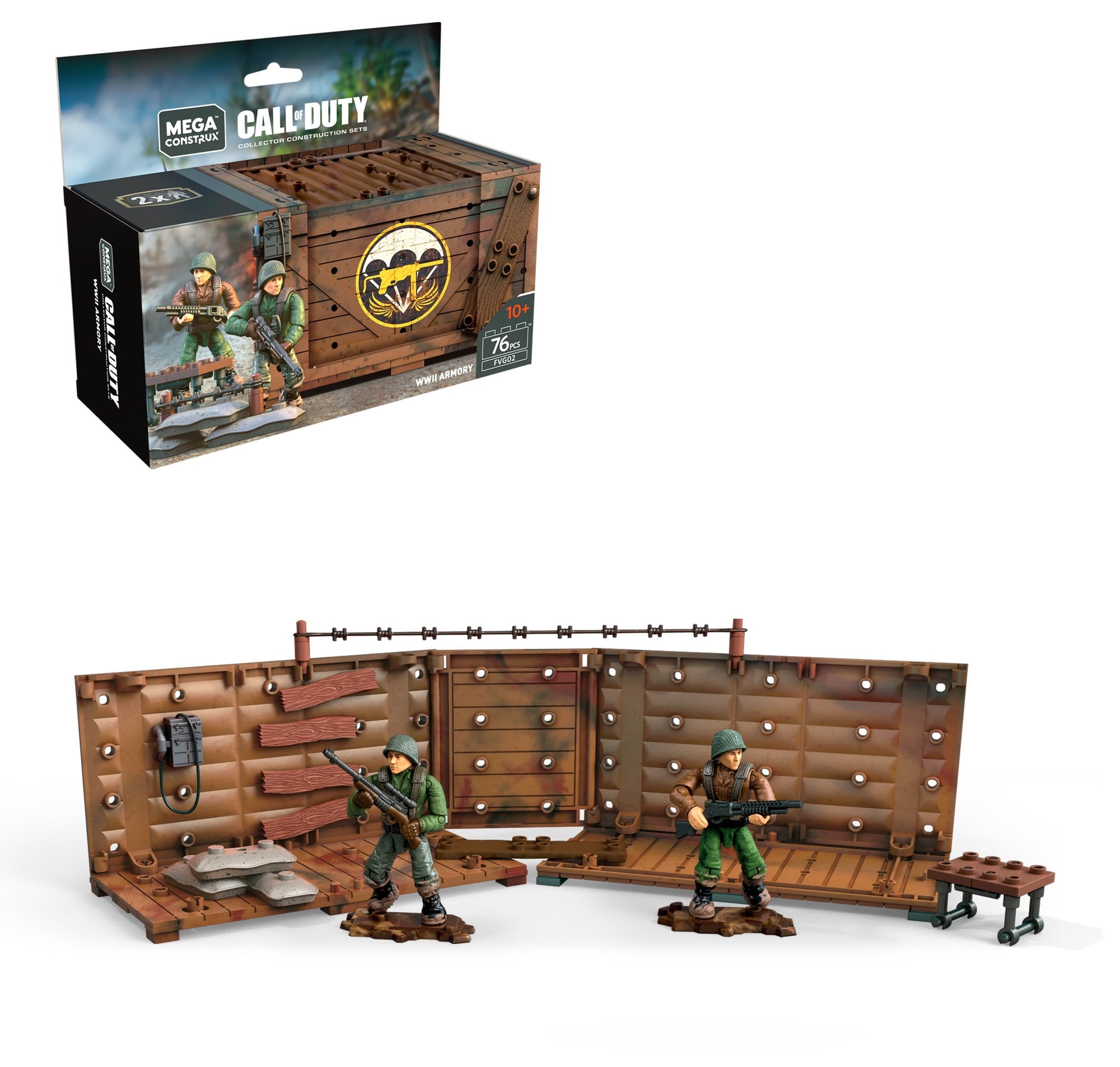 Tarif foran prototype Mega Construx Call of Duty WWII Armory Construction Set with character  figures, Building Toys for Collectors (76 Pieces) - Walmart.com