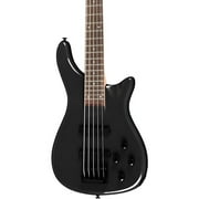 Rogue LX205B Fretted 5-String Solid Body Bass Guitars Pearl Black