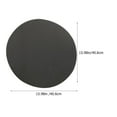thumbnail image 2 of GETAJGHSD 4Pcs Drum Dampener Pad Black Round for Drum Accessories 40.6x40.6cm, 2 of 8