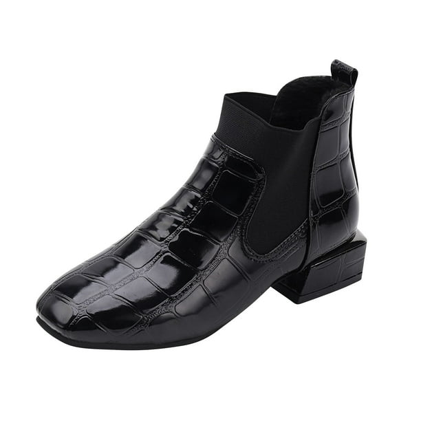 Patent leather deals boots womens