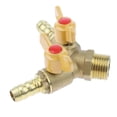 thumbnail image 4 of 2 Vías de Gas Natural GLP Sunnimix Conector de Manguera Adaptador de Tubería Válvula de manguera de gas, 4 of 8
