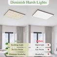 thumbnail image 5 of Farmhouse Yellow Magnetic Fluorescent Light Covers for Ceiling Lights 2x4Ft, Vintage Flower Leaf Botanical Plant Office Classroom Kitchen Drop Ceiling Light Covers Lighting Filters Shade Panel 4Packs, 5 of 9