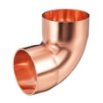 thumbnail image 1 of Conector de codo de cobre de 90 grados Uxcell para fontanería 2.56" x 2.56" x 1.57", 1 of 3