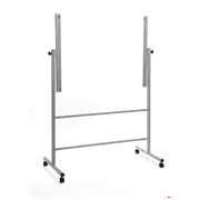 Audio-Visual Direct Dry-Erase Mobile Stand Glass Board 36" X 48"