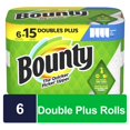 thumbnail image 3 of Bounty Select-a-Size White Paper Towels, 6 Double Plus Rolls Equal to 15 Regular Rolls, 3 of 8