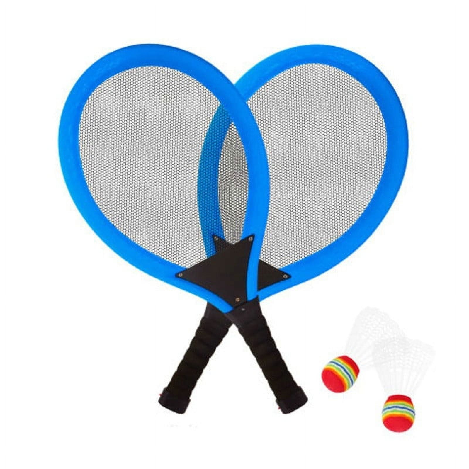 Raquettes De Badminton LED – Lot De 4 Avec Éclairage Vert, Pile Bouton, Pour Jeux Nocturnes En Famille