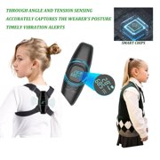 Upgraded Smart Posture Corrector Adjustable Posture Correction Angle with Vibration Posture Reminder Correct Hunchback Posture Correction Back Posture Monitor Hunchback Smart Corrector